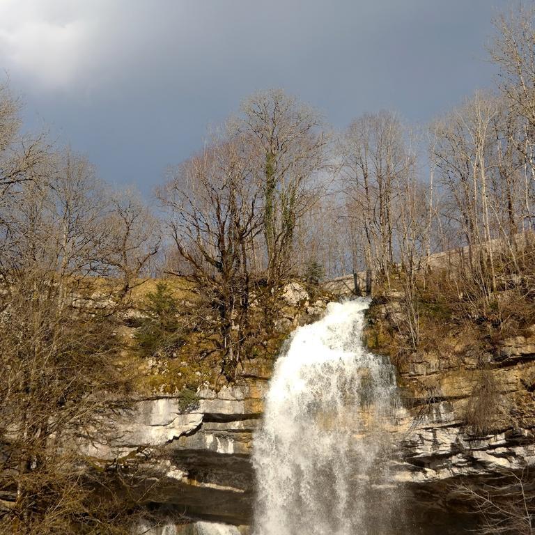 Bonlieu Au Moulin Des Fees - Maison D'Hotes Cascades Du Herisson מראה חיצוני תמונה